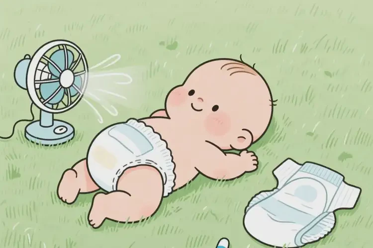 寶寶屁股上容易長濕疹可以徹底自愈嗎