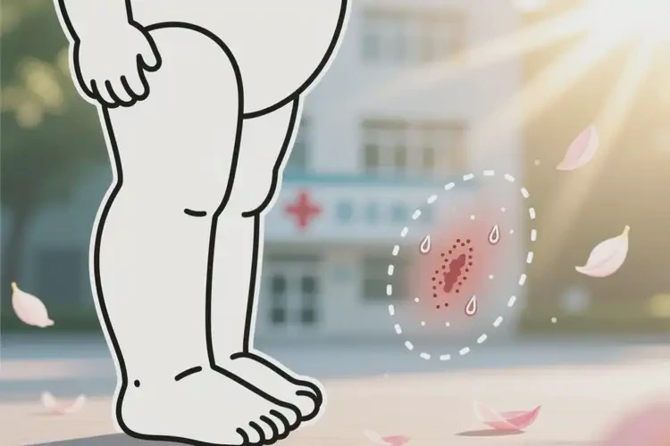 小兒小腿上經(jīng)常起濕疹能徹底自愈嗎(圖1)