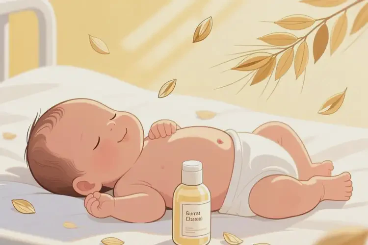 新生兒肚子偶爾起濕疹可以徹底自愈嗎(圖2)