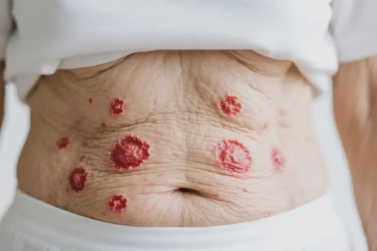 老人肚子起濕疹不管它會(huì)自己痊愈嗎(圖4)
