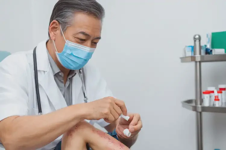 小兒大腿上出濕疹能夠徹底治愈嗎(圖3)