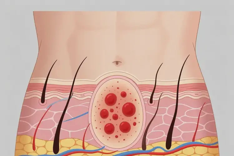中學(xué)生肚子上偶爾起濕疹不管它會(huì)自己痊愈嗎(圖1)