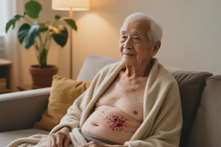 老人肚子經(jīng)常起濕疹能徹底自愈嗎(圖3)