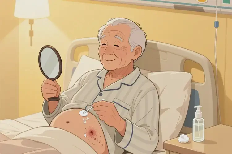 高齡老人肚子上偶爾起濕疹能徹底自愈嗎