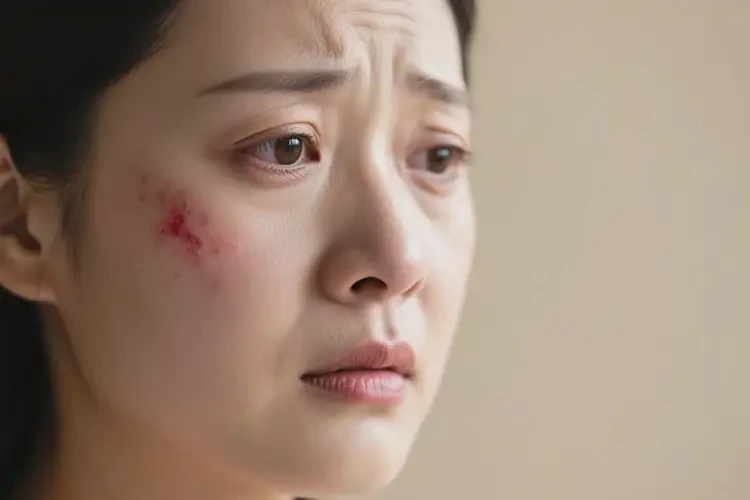 產(chǎn)婦面部起濕疹不管它會自己好嗎(圖4)