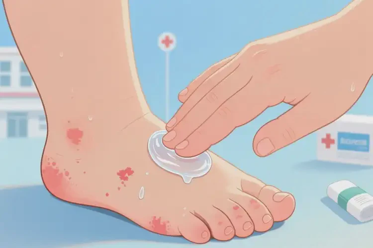 兒童腳上經(jīng)常起濕疹能夠徹底治愈嗎(圖2)