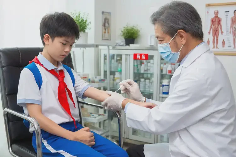 小學(xué)生面部經(jīng)常起濕疹能夠徹底治愈嗎(圖3)