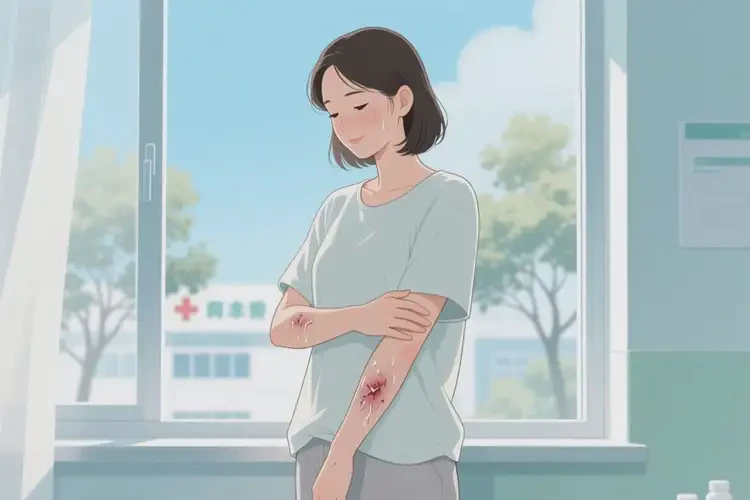 女性全身容易起濕疹可不可以徹底自愈(圖1)