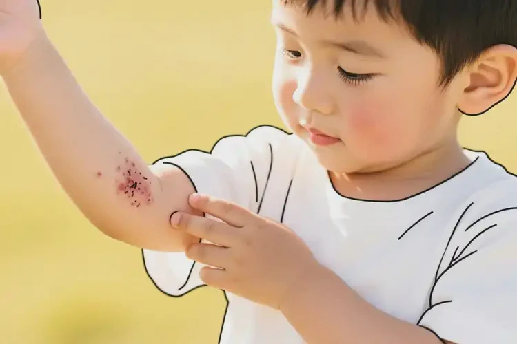 幼兒手臂上偶爾長(zhǎng)濕疹能夠徹底治愈嗎(圖2)