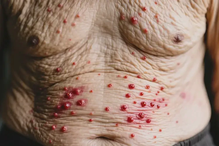 老年人肚子上出濕疹能徹底自愈嗎(圖2)