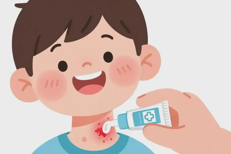 兒童脖子上容易長(zhǎng)濕疹能夠徹底治愈嗎(圖4)