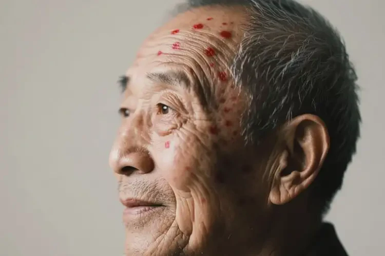 老人臉上偶爾起濕疹能靠自己自愈嗎(圖2)