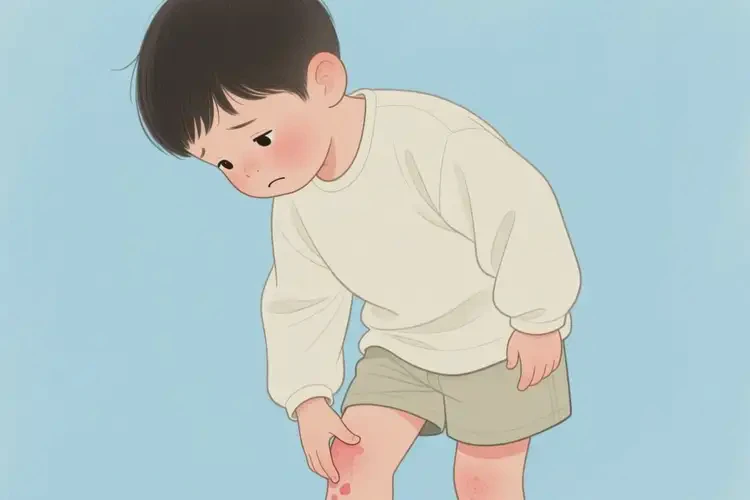 少兒四肢出現(xiàn)濕疹不管它會自己好嗎(圖4)