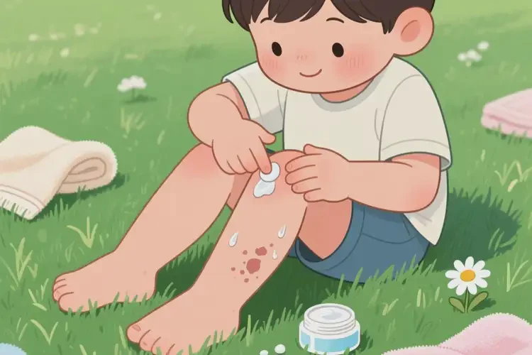 少兒小腿長濕疹能靠自己自愈嗎(圖4)