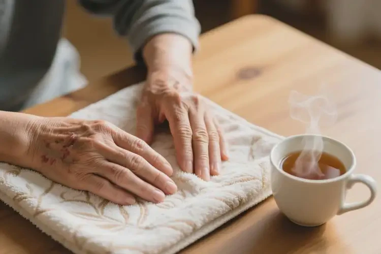 老人手臂出濕疹可不可以徹底自愈(圖1)