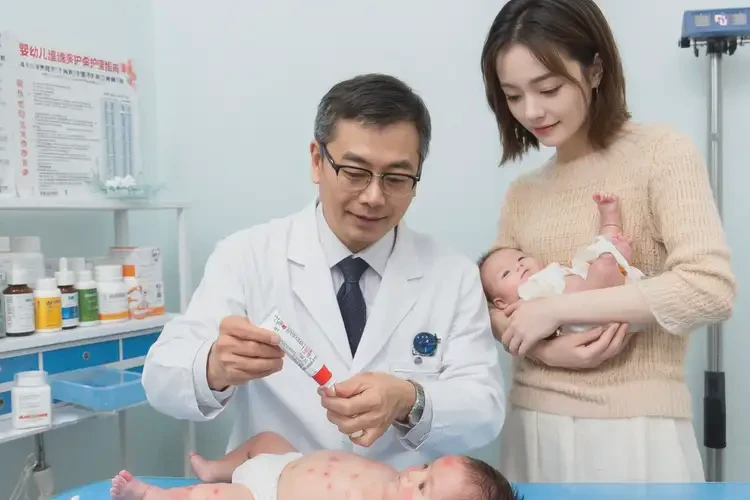 婴幼儿手臂上经常起湿疹不管它会自己痊愈吗(图2)