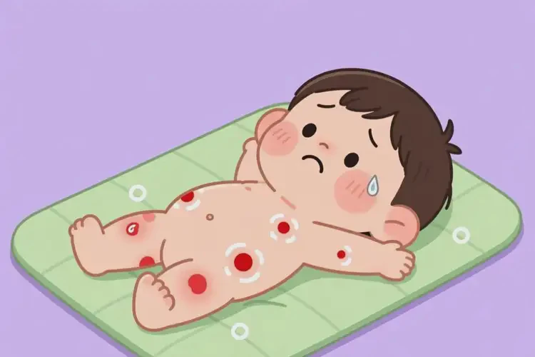 少兒肚子上容易起濕疹不管它會自己自愈嗎(圖2)