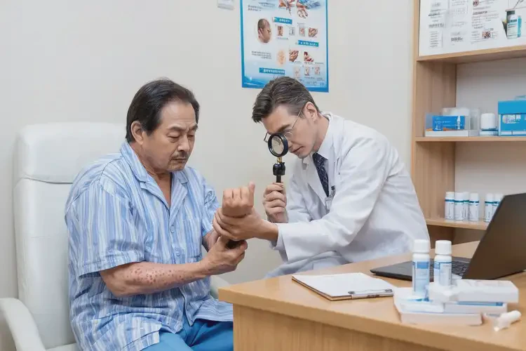 男生手上偶爾起濕疹能靠自己自愈嗎(圖1)