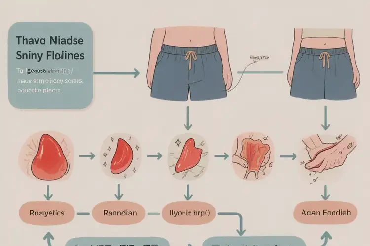 大學(xué)生大腿偶爾長濕疹不管它會自己痊愈嗎(圖1)