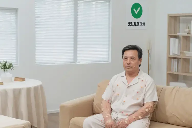 男人全身容易長濕疹不管它會(huì)自己好嗎(圖1)