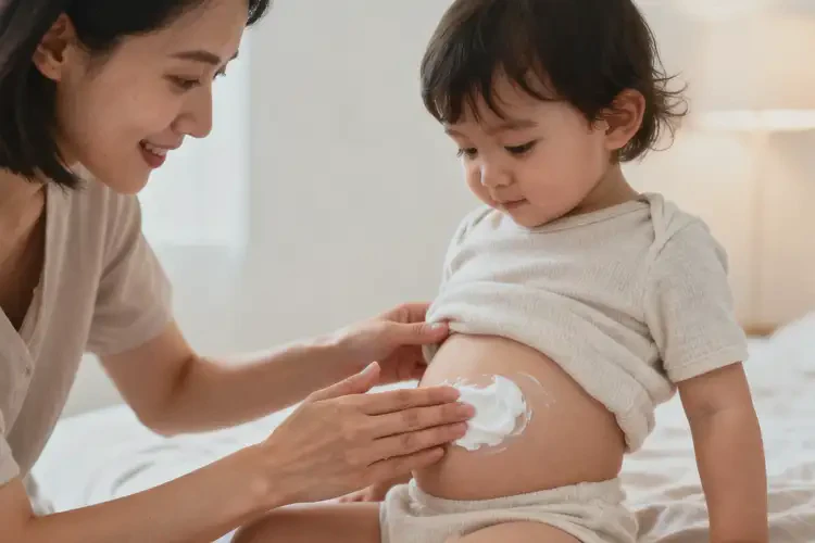 小兒肚子經(jīng)常長濕疹不管它會自己痊愈嗎(圖4)