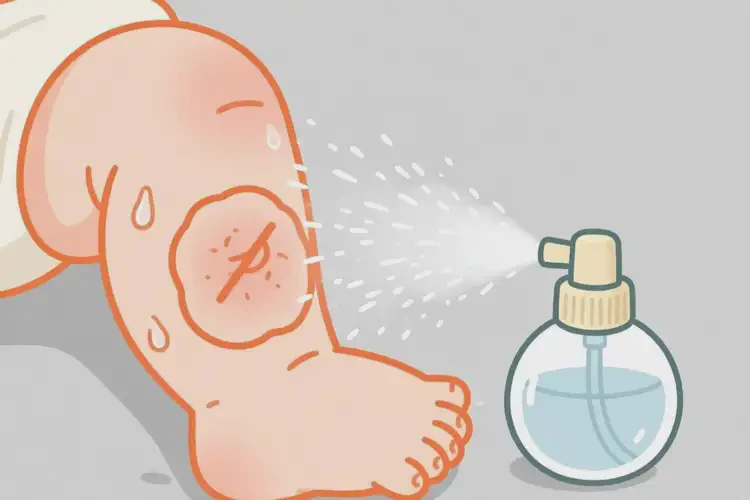 寶寶小腿偶爾起濕疹能夠徹底治愈嗎(圖1)