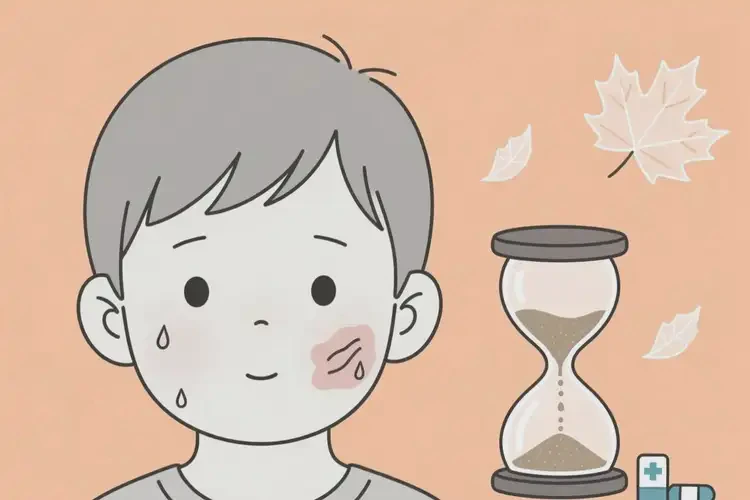 兒童臉上經(jīng)常長(zhǎng)濕疹可不可以徹底自愈(圖1)