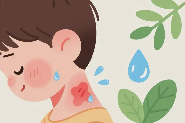 兒童脖子上容易長(zhǎng)濕疹能夠徹底治愈嗎(圖3)