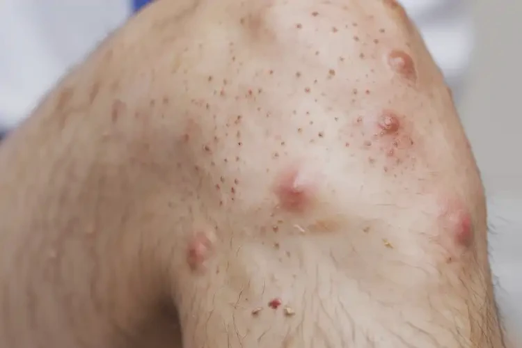 大學(xué)生小腿上偶爾長濕疹可以徹底自愈嗎(圖4)