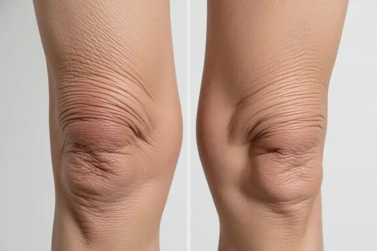 老年人大腿長濕疹不管它會(huì)自己痊愈嗎(圖2)