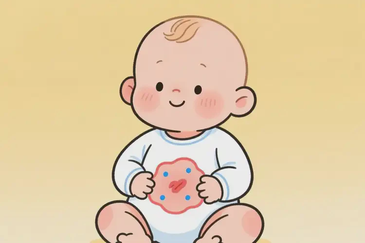 小儿肚子上有湿疹不管它会自己痊愈吗(图3)