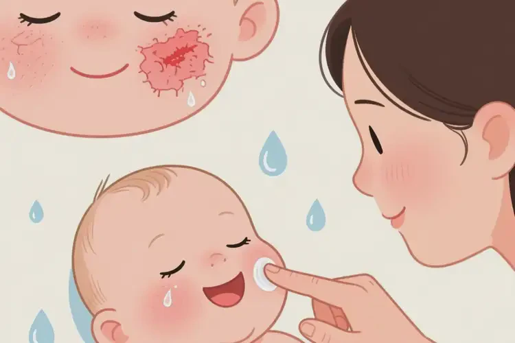 幼兒身上出濕疹可以徹底自愈嗎(圖2)