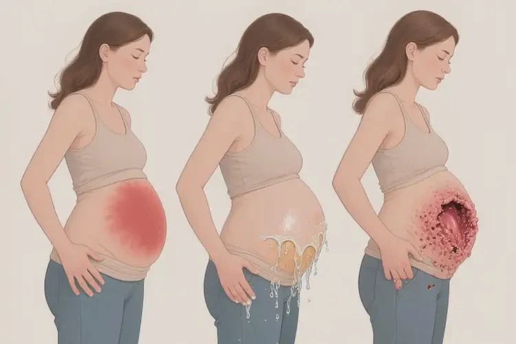 孕婦小腿上出現(xiàn)濕疹不管它會自己自愈嗎(圖3)