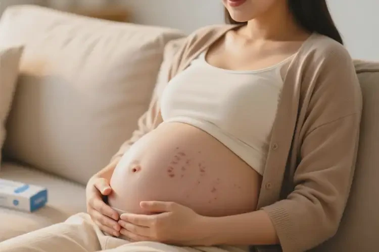 孕婦肚子長濕疹不管它會自己痊愈嗎(圖4)