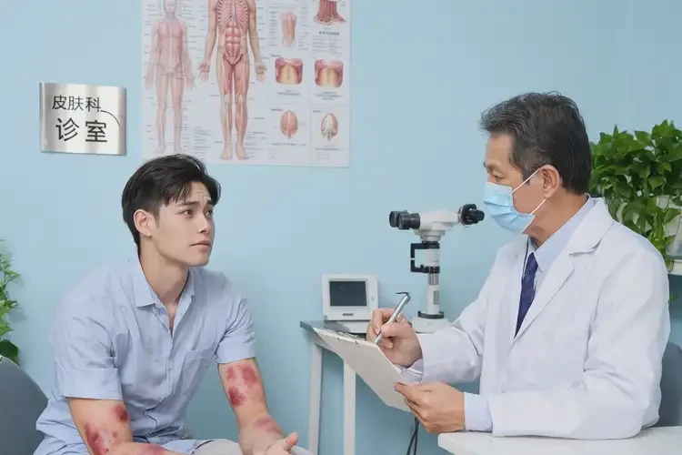 青年人手臂经常起湿疹能彻底自愈吗(图1)