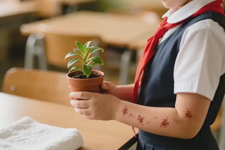 小學(xué)生全身出濕疹能不能徹底自愈(圖2)