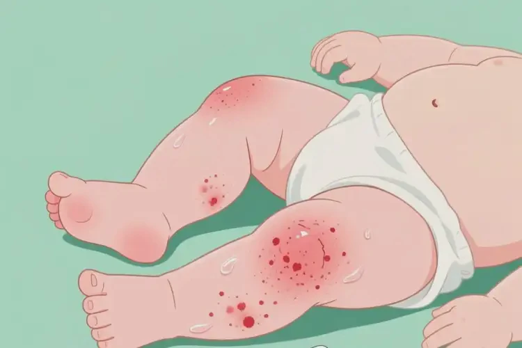 嬰幼兒四肢偶爾長(zhǎng)濕疹可以徹底自愈嗎(圖2)