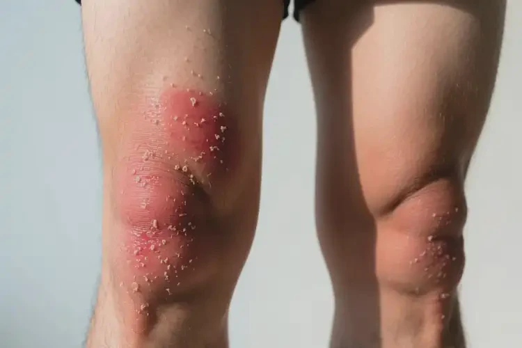 男人大腿上經(jīng)常長(zhǎng)濕疹不管它會(huì)自己好嗎(圖4)