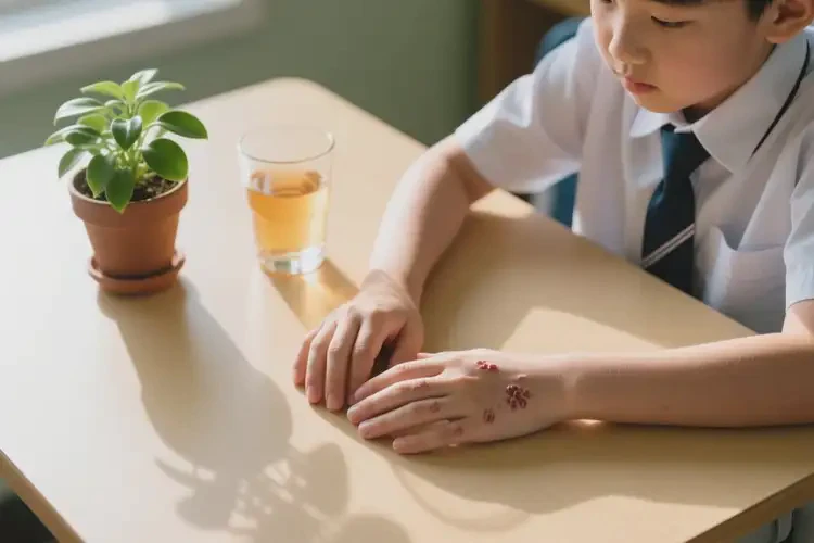 中学生手上出现湿疹可不可以彻底自愈(图4)