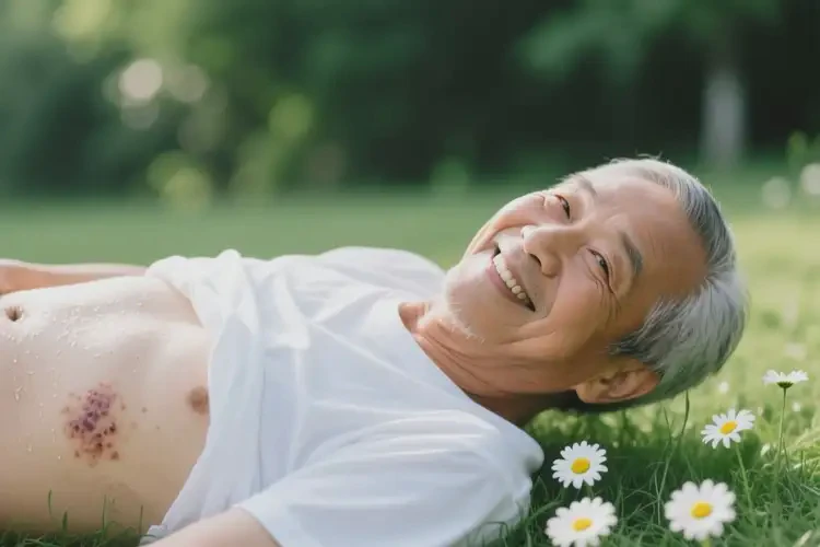 老年人肚子上起濕疹可以徹底自愈嗎(圖2)