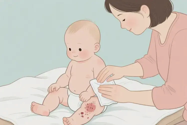 嬰幼兒大腿經(jīng)常長濕疹不管它會自己痊愈嗎(圖3)