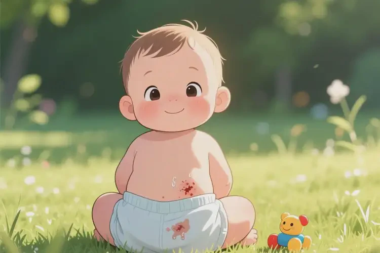 幼兒屁股上偶爾起濕疹不管它會(huì)自己自愈嗎(圖2)