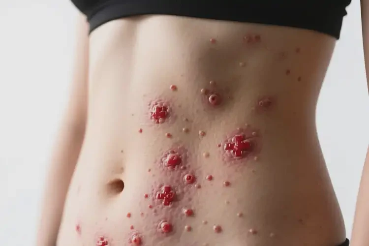 女生肚子上容易長濕疹能徹底自愈嗎(圖2)