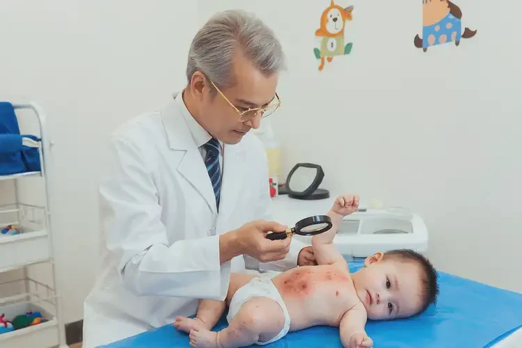 嬰幼兒手臂有濕疹能靠自己自愈嗎(圖2)
