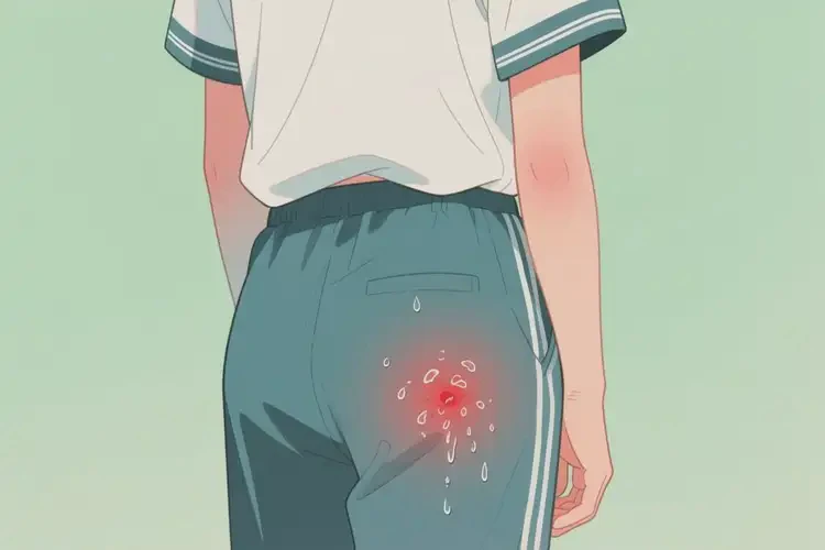 中學(xué)生屁股上起濕疹不管它會自己痊愈嗎(圖1)