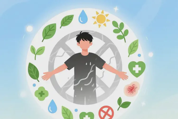 青年人四肢出現(xiàn)濕疹不管它會(huì)自己好嗎