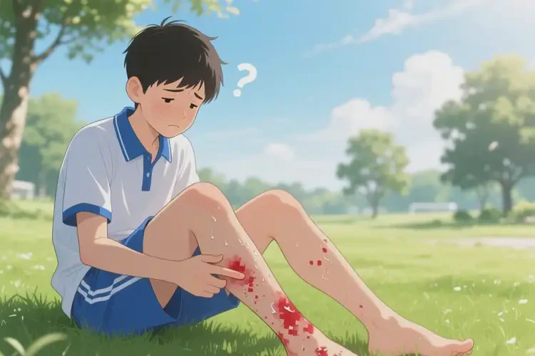 中學生四肢起濕疹不管它會自己自愈嗎(圖3)