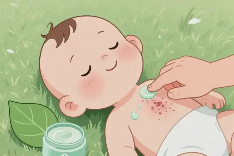 少兒脖子出濕疹能徹底自愈嗎(圖2)