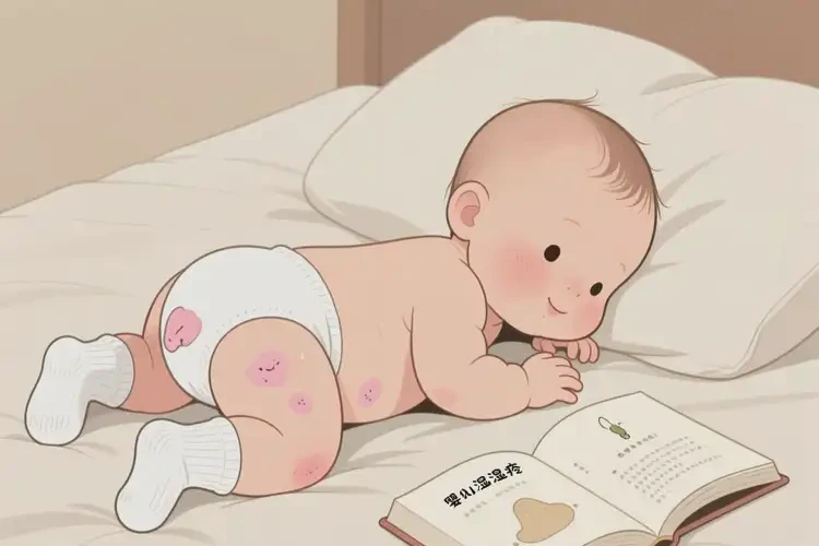 嬰幼兒肛周偶爾長濕疹不管它會自己自愈嗎(圖2)