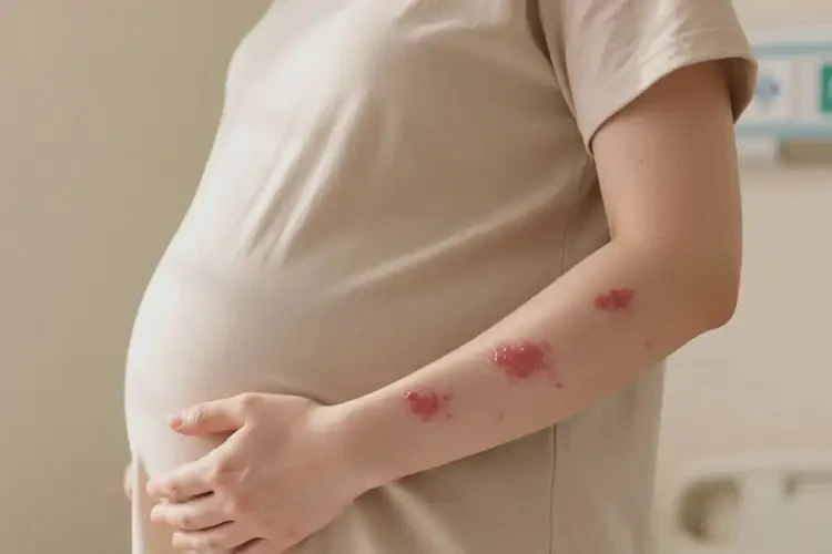 產(chǎn)婦手臂出現(xiàn)濕疹能徹底自愈嗎(圖3)